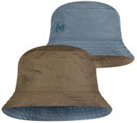 Панама Buff Travel Bucket Hat Zadok Blue-Olive Панама Buff Travel Bucket Hat Zadok Blue-Olive