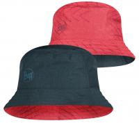Панама Buff Travel Bucket Hat Collage Red-Black Панама Buff Travel Bucket Hat Collage Red-Black