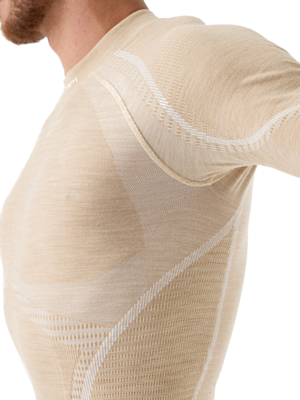 Термобелье Accapi кофта длинный рукав Ergowool Long Sleeve Shirt Nude White от магазина Адреналин