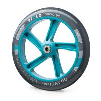 Колесо для самоката Trolo Quantum200 мм аква/серый с подшипниками