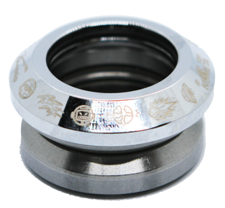 Рулевая колонка Комета для трюкового самоката Хром