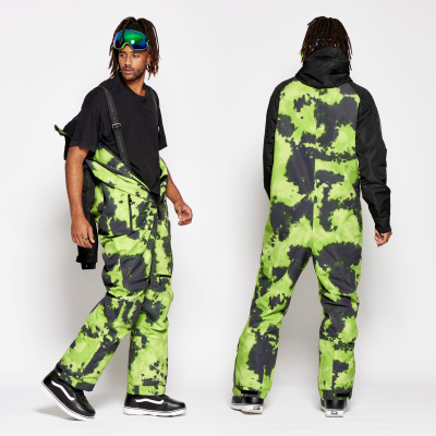 Комбинезон мужской ONESKEE Original Pro X Black/Lime