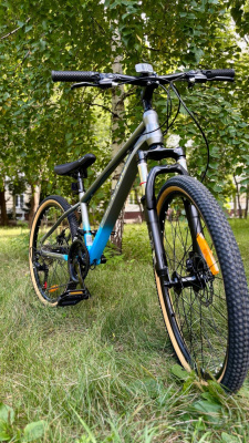 Подростковый велосипед SPORTRIDE TEEN 24 SW (24 ск., рост 13") серый  от магазина Адреналин