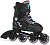 Картинка Роликовые коньки детские раздвижные FILA X-ONE G black/pink/light blue от магазина Адреналин Роликовые коньки детские раздвижные FILA X-ONE G black/pink/light blue от магазина Адреналин