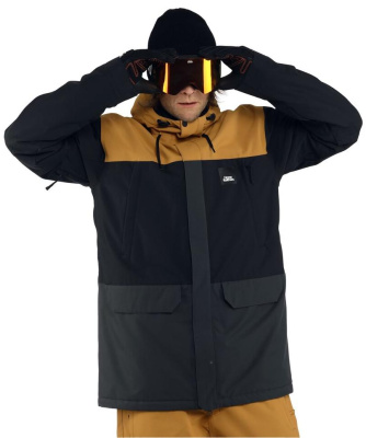 Куртка сноубордическая М Horsefeathers  CORDON II JACKET (spruce yellow/black) от магазина Адреналин