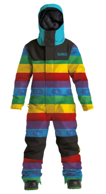 Детский сноубордический комбинезон AIRBLASTER YOUTH FREEDOM SUIT Rainbow stripe