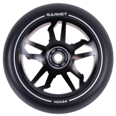 Колесо для ТРЮКОВОГО самоката TechTeam  110*24 мм, Garnet, black