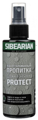 Пропитка водоотталкивающая Sibearian Protect 150 Мл гладкая кожа