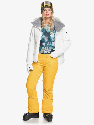 Сноубордические штаны Ж ROXY Backyard Pants GOLDEN ROD