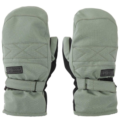 ВАРЕЖКИ сноубордические женские VOLCOM  PEEP GORE-TEX MITT DUSTY LICHEN GREEN ВАРЕЖКИ сноубордические женские VOLCOM  PEEP GORE-TEX MITT DUSTY LICHEN GREEN