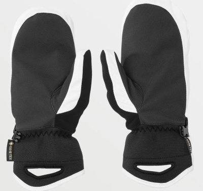 Картинка ВАРЕЖКИ сноубордические женские VOLCOM  PEEP GORE-TEX MITT WHITE от магазина Адреналин ВАРЕЖКИ сноубордические женские VOLCOM  PEEP GORE-TEX MITT WHITE от магазина Адреналин