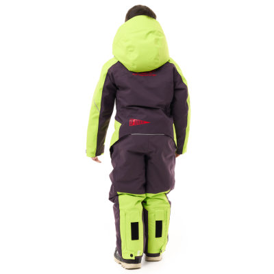 Картинка Зимний утепленный детский комбинезон Dragonfly GRAVITY Junior Lime - Plum от магазина Адреналин Зимний утепленный детский комбинезон Dragonfly GRAVITY Junior Lime - Plum от магазина Адреналин