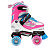 Картинка Роликовые коньки детские раздвижные - квады FILA JOY G white/pink/lightblue от магазина Адреналин Роликовые коньки детские раздвижные - квады FILA JOY G white/pink/lightblue от магазина Адреналин