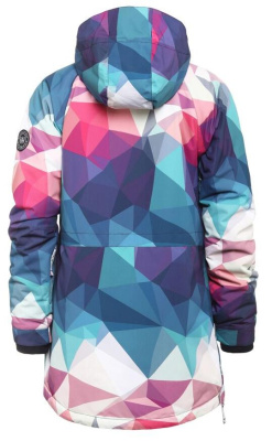 Куртка сноубордическая-анорак Ж Horsefeathers DERIN JACKET (polygons) от магазина Адреналин