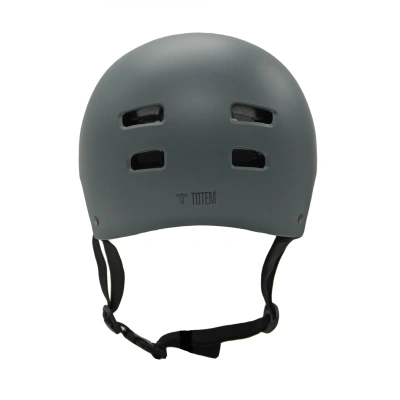 Шлем для роликов и трюковых самокатов  Totem Classic серый мат от магазина Адреналин