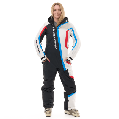 Комбинезон женский Dragonfly GRAVITY Woman White Snow - Black