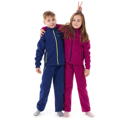 Детский флисовый костюм Dragonfly Purple Black от магазина Адреналин