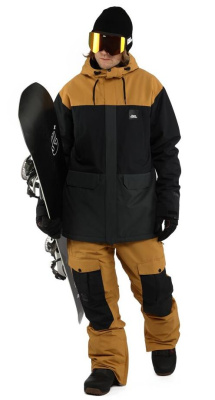 Куртка сноубордическая М Horsefeathers  CORDON II JACKET (spruce yellow/black) от магазина Адреналин