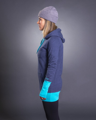 Толстовка женская ARMADA Feather Pullover Hoodie Navy Толстовка женская ARMADA Feather Pullover Hoodie Navy