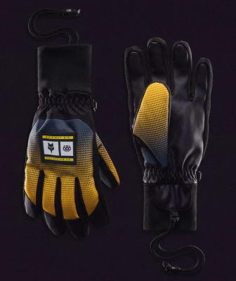 Перчатки 686 Crush Insulated Fox Yellow