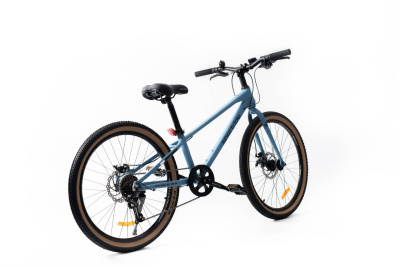 Подростковый велосипед SPORTRIDE AL 24 D (7 ск., рост OS) серый мат 2026 от магазина Адреналин