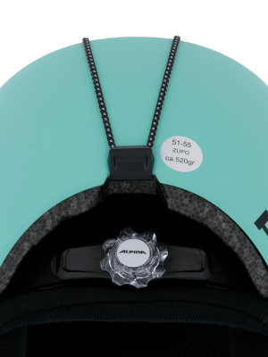 Детский горнолыжный шлем Alpina Zupo Turquoise Matt от магазина Адреналин