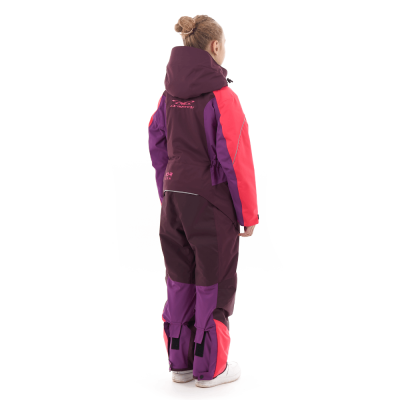 Зимний утепленный комбинезон подростковый Dragonfly DF TEENAGER Gravity Purple-brown от магазина Адреналин