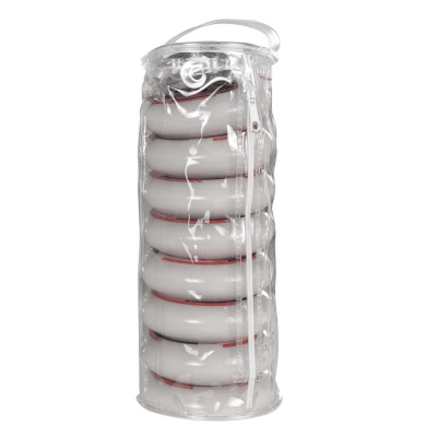 Комплект колес для роликов POWERSLIDE PS ONE Pack 100/82A, 8-pack Red/White+подшипники ABEC5+спейсер от магазина Адреналин