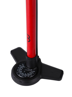 Насос напольный BBB BFP-28 AirBoost composite base 3 inch gauge dualhead 3,0 Red от магазина Адреналин