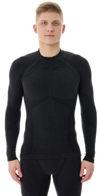 Термобелье Accapi кофта длинный рукав Ergowool Long Sleeve Shirt Iron/Black 
