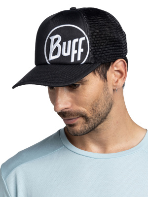 Картинка Кепка Buff Trucker Cap Logo Black от магазина Адреналин Кепка Buff Trucker Cap Logo Black от магазина Адреналин