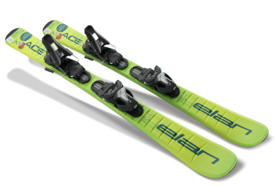 Детские горные лыжи с креплениями Elan 2024-25 Jett Jrs 70-120 + El 4.5 Gw от магазина Адреналин