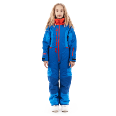 Зимний утепленный комбинезон подростковый Dragonfly DF TEENAGER Blue - Red Зимний утепленный комбинезон подростковый Dragonfly DF TEENAGER Blue - Red
