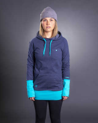 Толстовка женская ARMADA Feather Pullover Hoodie Navy