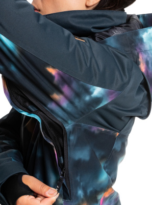 Сноубордическая куртка Ж ROXY Presence Parka TRUE BLACK PENSINE