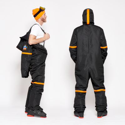 Комбинезон мужской ONESKEE Original Pro NASA X Black Комбинезон мужской ONESKEE Original Pro NASA X Black