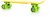 Скейтборд пластиковый TEMPISH Buffy T Yellow