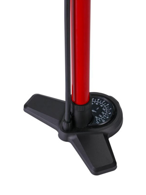 Насос напольный BBB BFP-28 AirBoost composite base 3 inch gauge dualhead 3,0 Red от магазина Адреналин