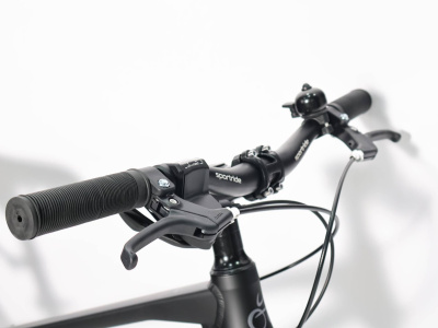 Подростковый велосипед SPORTRIDE AL 24 D (7 ск., рост OS) черный мат 2026 от магазина Адреналин