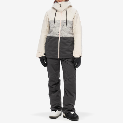 Сноубордическая куртка женская 686 WMNS ATHENA JACKET BIRCH GEO COLORBLOCK от магазина Адреналин