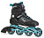 Картинка Роликовые коньки женские FILA LEGACY PRO 80 LADY black/lightblue от магазина Адреналин Роликовые коньки женские FILA LEGACY PRO 80 LADY black/lightblue от магазина Адреналин