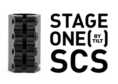Зажим (хомут) для трюкового самоката Tilt Stage I SCS (черный) от магазина Адреналин