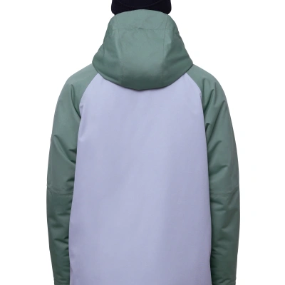 Сноубордическая куртка 686 MNS GEO JACKET CYPRESS GREEN COLORBLOCK от магазина Адреналин
