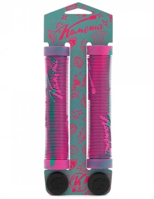 Грипсы для трюкового самоката Комета Альфа бирюзово-розовые