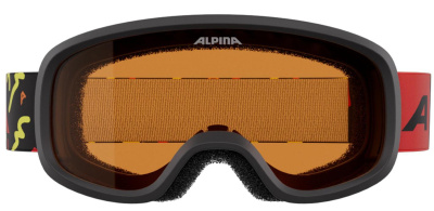 Очки горнолыжные ALPINA Carvy 3.0 XS Red Matt/Orange S2  от магазина Адреналин