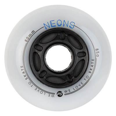 Комплект колес для роликов POWERSLIDE Neons 80/85A 4-pack Blue